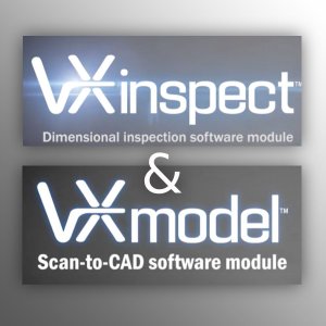 Software for 3D scanners Creaform VXmodel + VXinspect