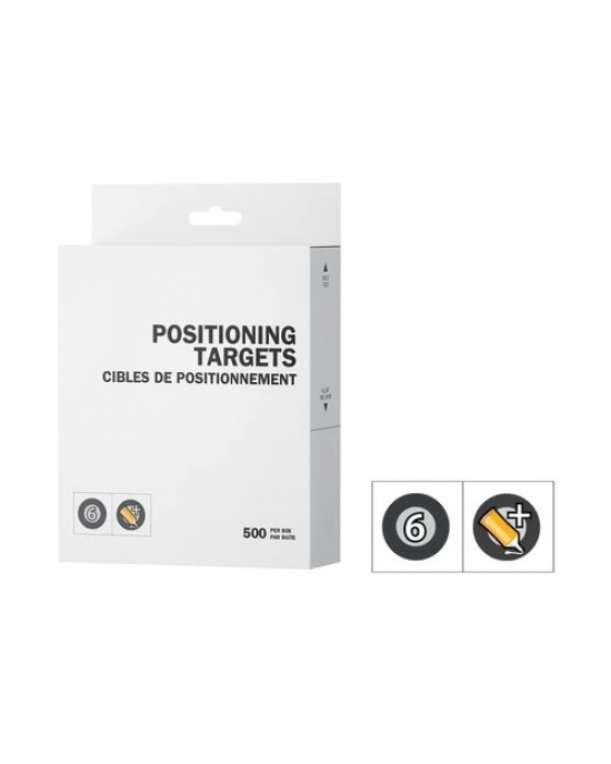 Positioning targets for 3D scanners Creaform, Peel 3D - regular, 6 mm