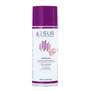 AESUB Violet – 3D scanning spray, long-lasting disappearance
