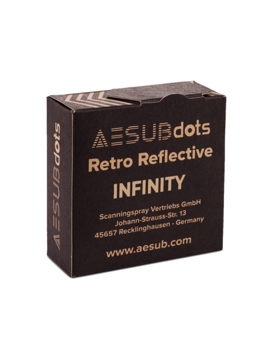 AESUBdots Retro Infinity - targets for 3D scanner AESUBdots Retro Infinity - targets for 3D scanner