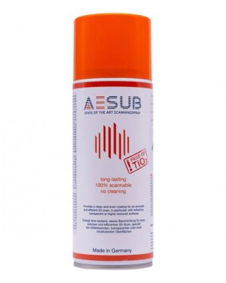 AESUB Orange - спрей для 3D-сканування, тривалого зникнення, 12 год.