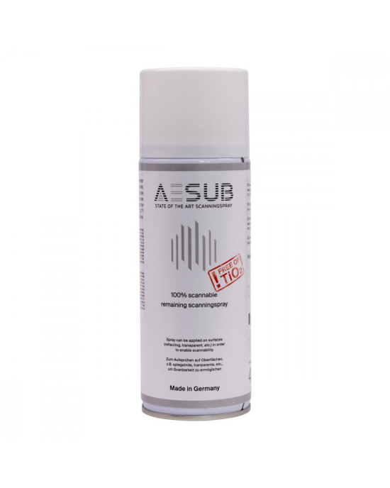 AESUB White - spray for 3D scanning, permanent