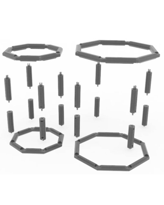 Набір з 2 рамок AESUB  для сканування деталей середнього та малого розміру