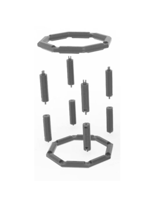 AESUB frame for scanning small parts