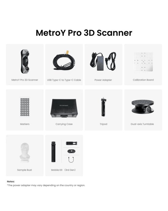3D scanner Revopoint MetroY Pro 3D scanner Revopoint MetroY Pro