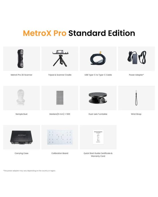 3D сканер Revopoint MetroX Pro Standard Edition