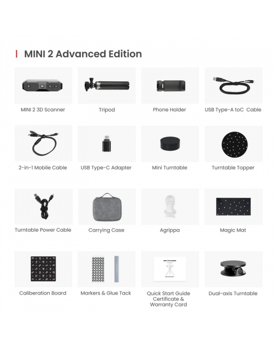 3D scanner Revopoint Mini 2