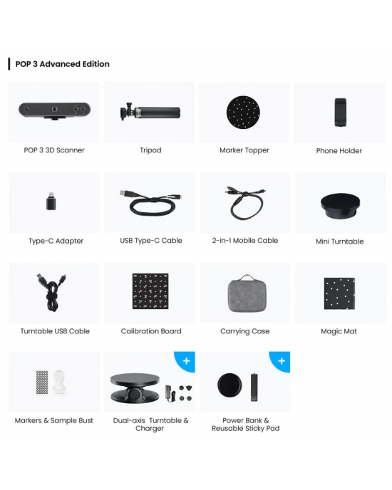 3D scanner Revopoint POP 3