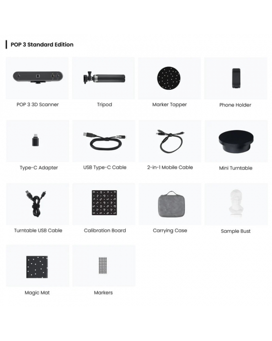 3D scanner Revopoint POP 3