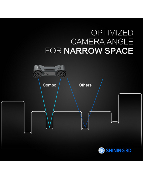 3D scanner SHINING 3D FreeScan Combo