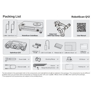 3D scanner SHINING 3D RobotScan Q12