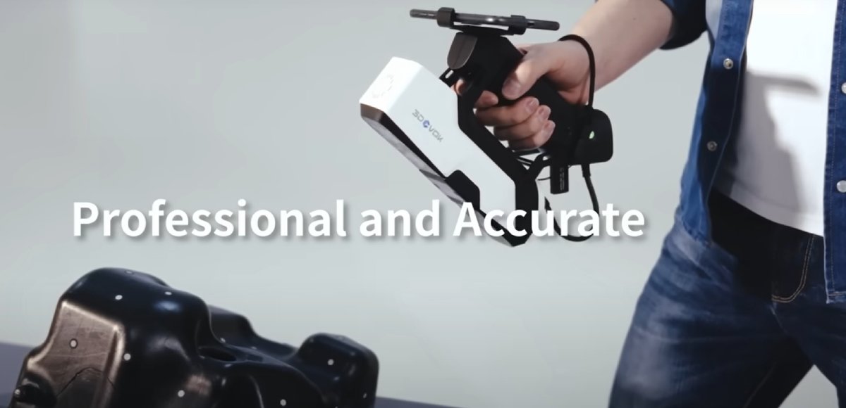 Universal handheld scanner for professionals and beginners