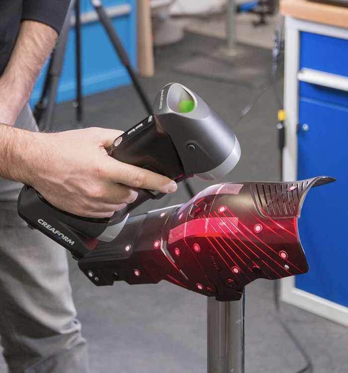 3D scanners of the Creaform Silver series - excellent scanning quality in any conditions