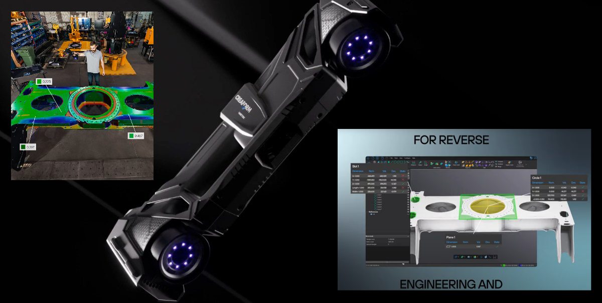 3D сканер Creaform MAX Elite для промисловості