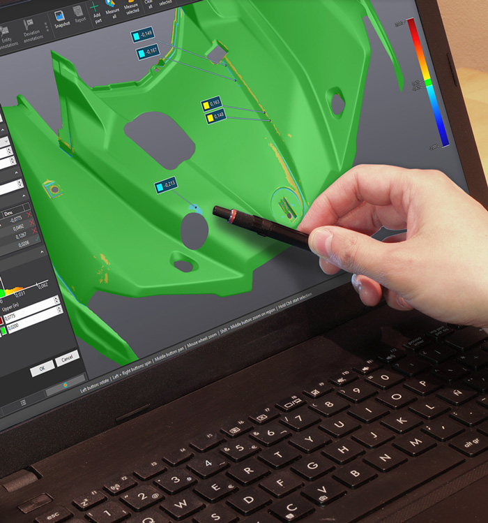 Professional 3D scanner HandySCAN 700 metrological buy in Ukraine