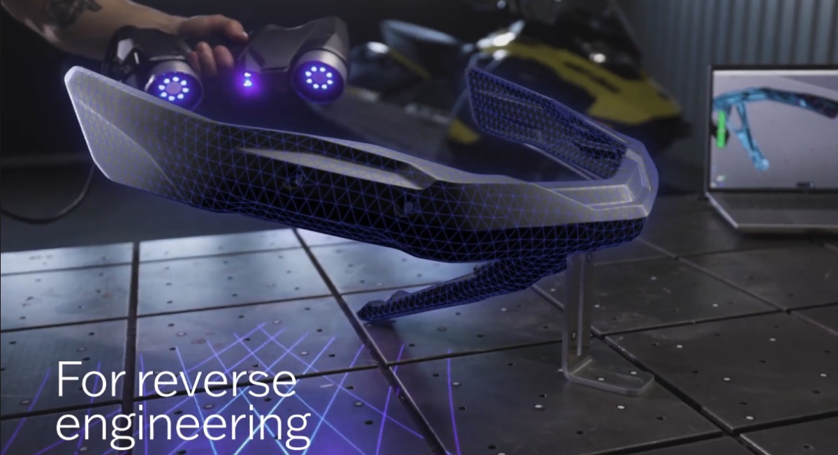 Affordable 3D scanner HandySCAN 307 Elite for professionals