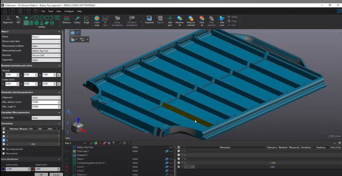 VXinspect: interface