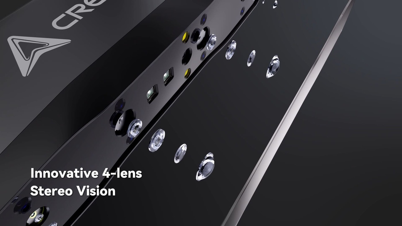 3D Creality Otter Lite Basic - Advanced 4-Lens Stereo Vision System