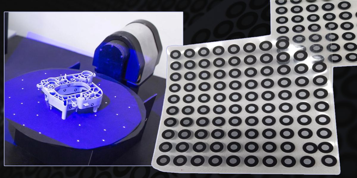 3 mm tags for complex surfaces