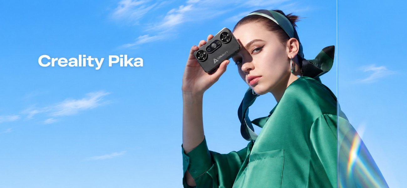 Портативний 3D-сканер Creality Pika з компактним корпусом