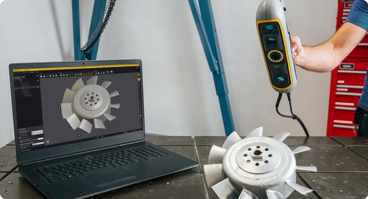 Application areas of the Peel 3D Peel 3 ProCAD 3D scanner