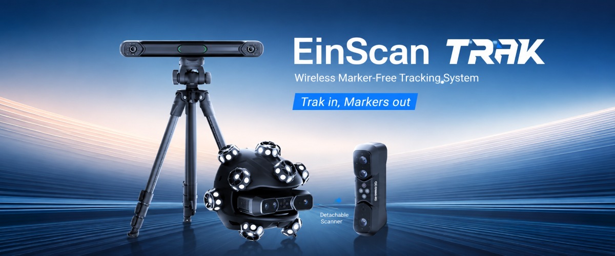 SHINING 3D EinScan Trak wireless 3D scanning system with Scanner and Tracker