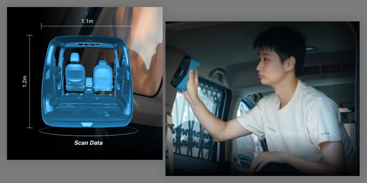 Accurate scanning of complex surfaces with Einstar 2