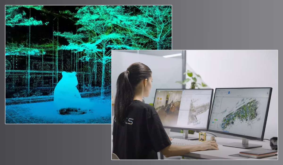 SLAM scanner: ready-to-use color point cloud