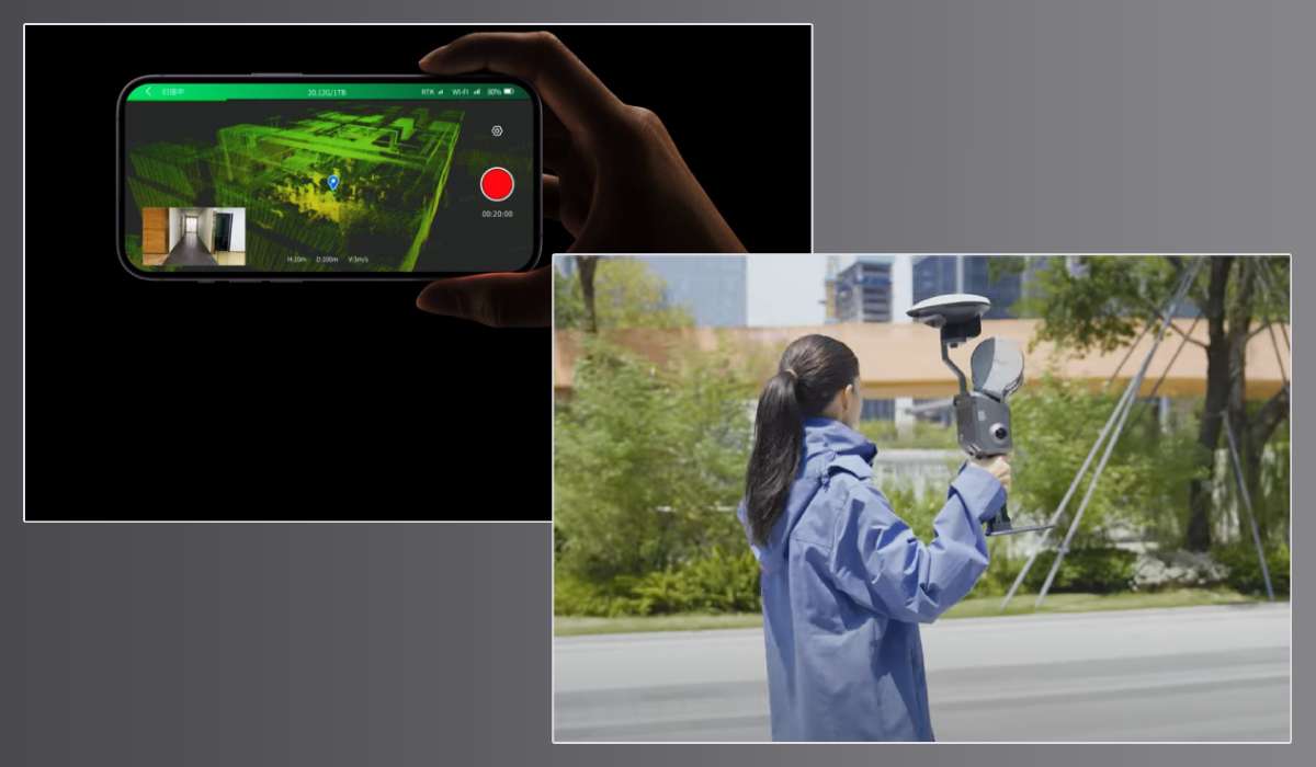 Convenience and autonomy of 3D scanner L2 Pro 32/300 Standard Package