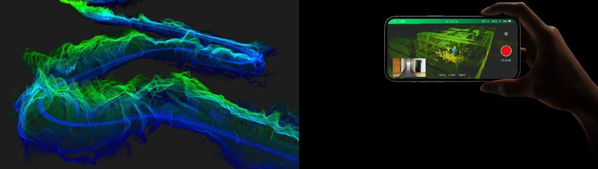 3D сканер XGRIDS L2 Pro: кольорова хмара точок високої щільності