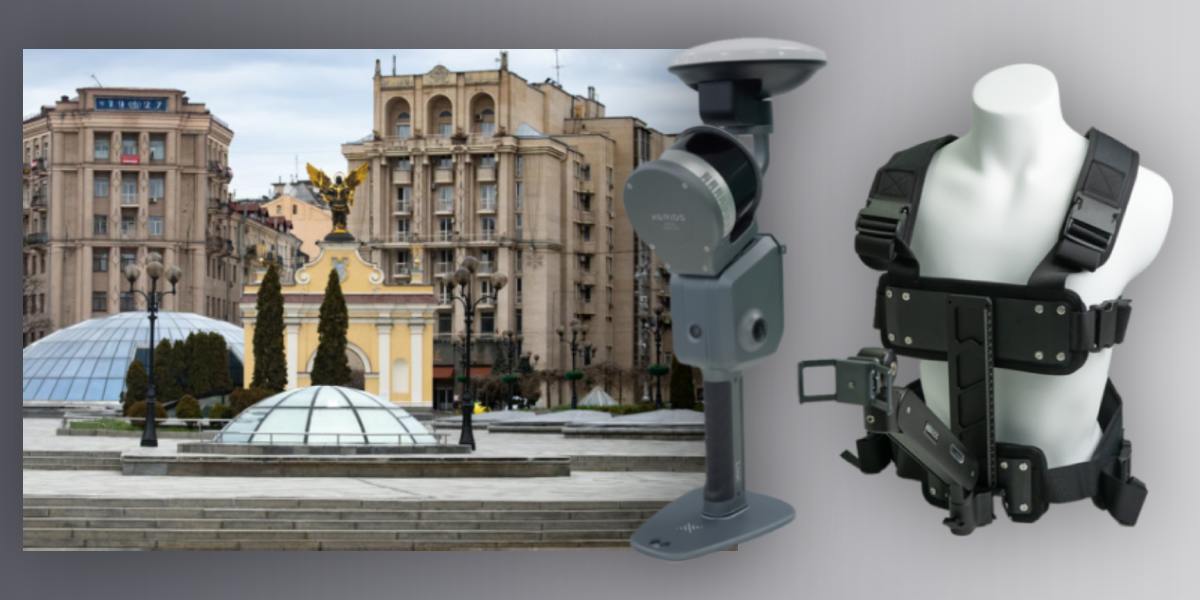 Shoulder vest for securing L2 Pro 3D scanners