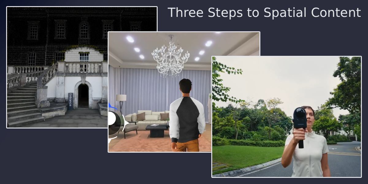 Simple 3D shooting XGRIDS PortalCAM