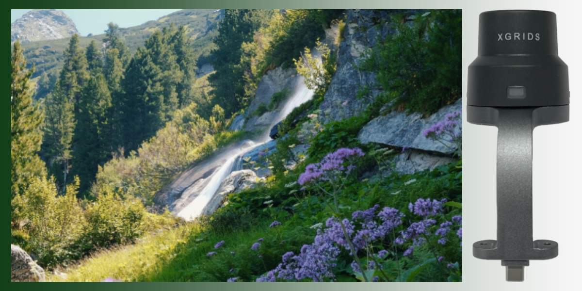 XGRIDS K1 RTK Module: 3D scanning with coordinate binding