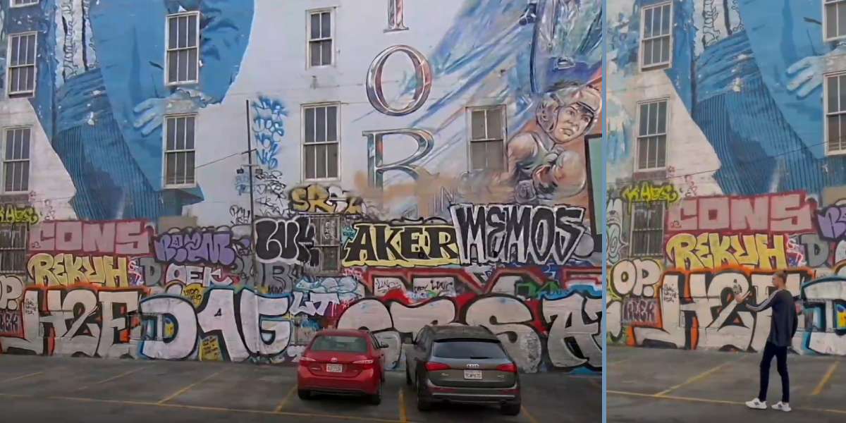 Accurate scanning of large areas with geo-referencing