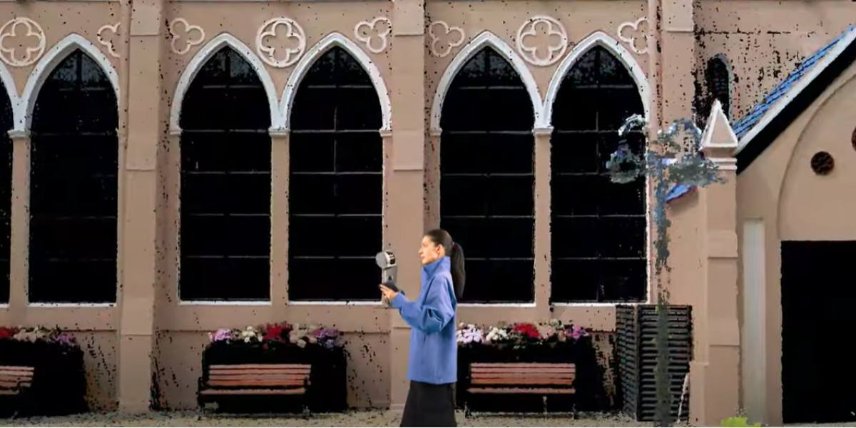 Handheld 3D scanner for large object scanning