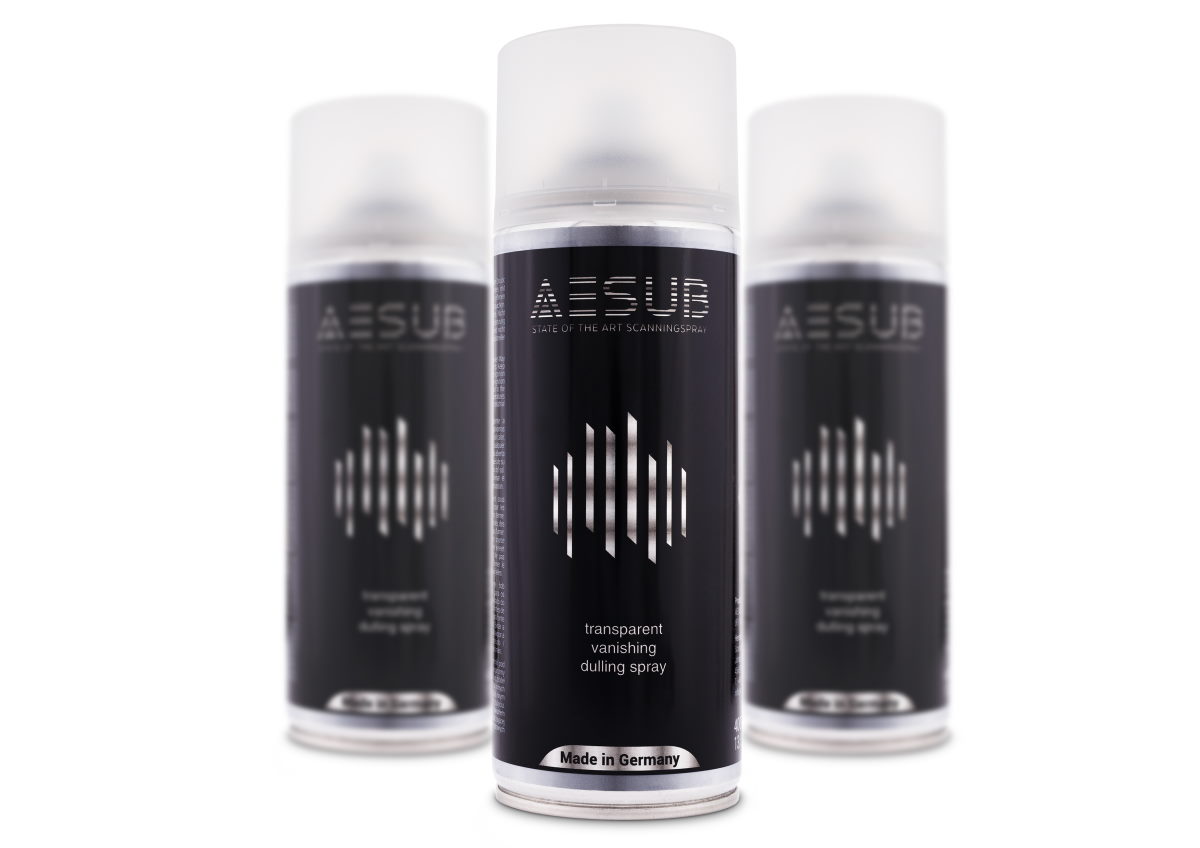 Spray for color 3D scanner AESUB Transparent