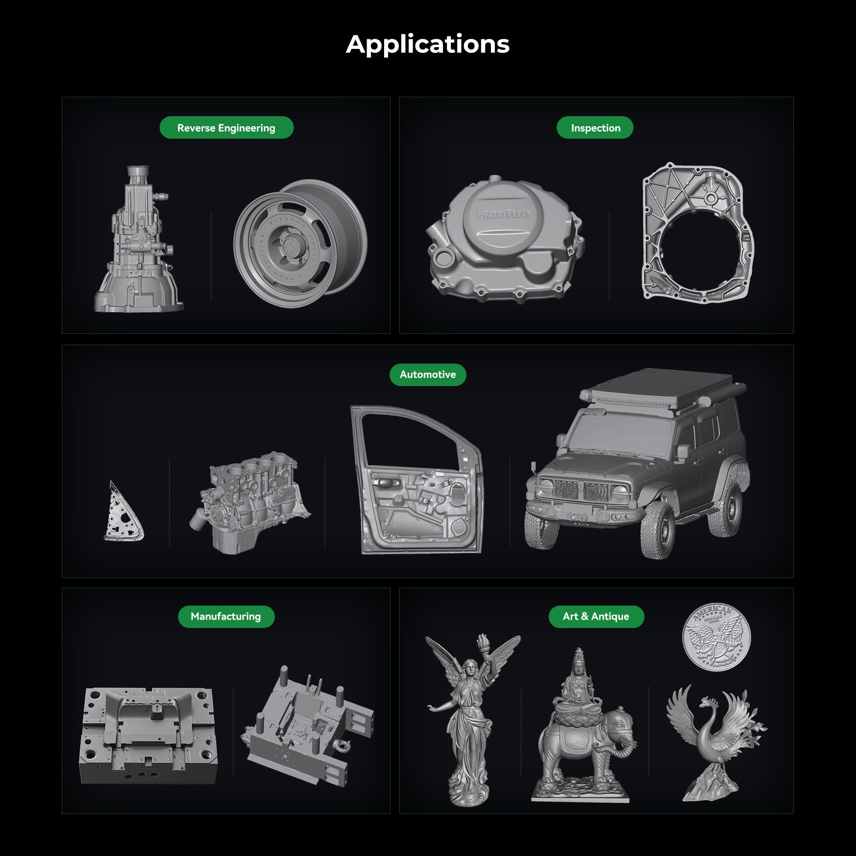 3D scanner Creality RaptorX wireless handheld full-color