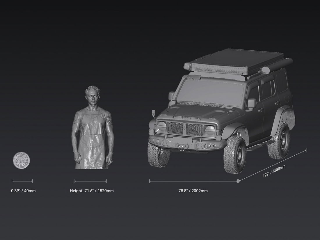 Creality RaptorX: buy an industrial scanner