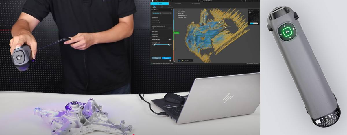 Портативний 3Д сканер Creality Sermoon S1