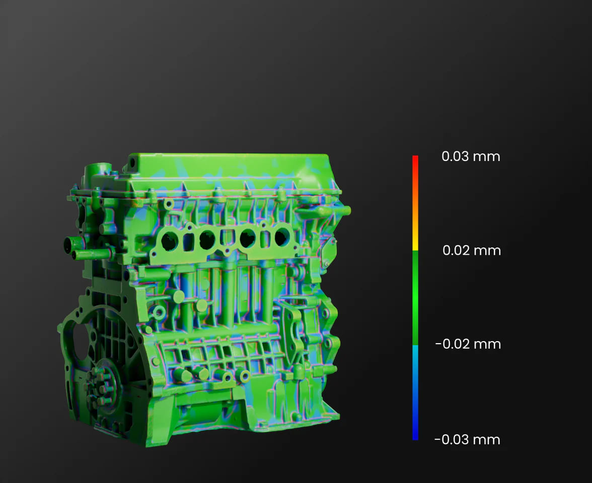 Industrial precision scanning