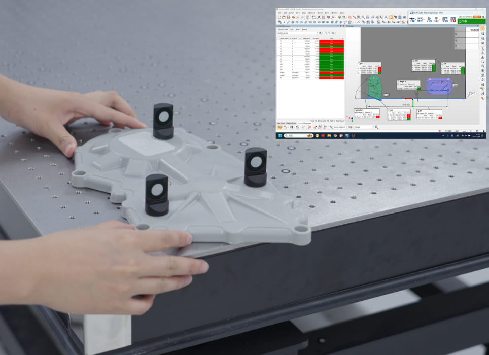 TrackScan Sharp industrial 3D tracking system