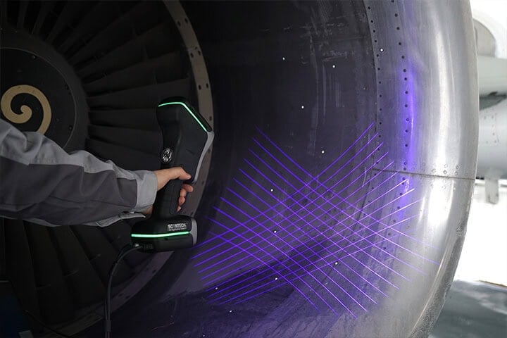 Laser 3D scanner KSCAN Magic - extremely clear details