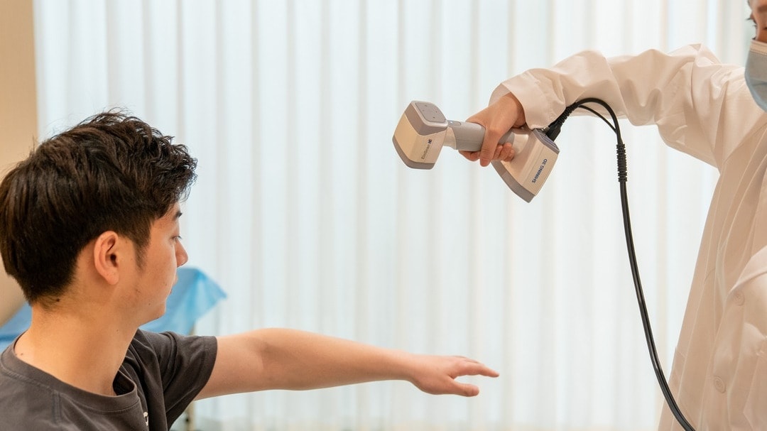 Fast and safe scanning of the human body