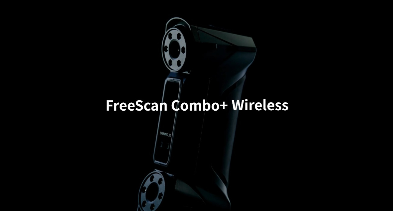 SHINING 3D FreeScan Combo+ Wireless бездротовий 3D-сканер