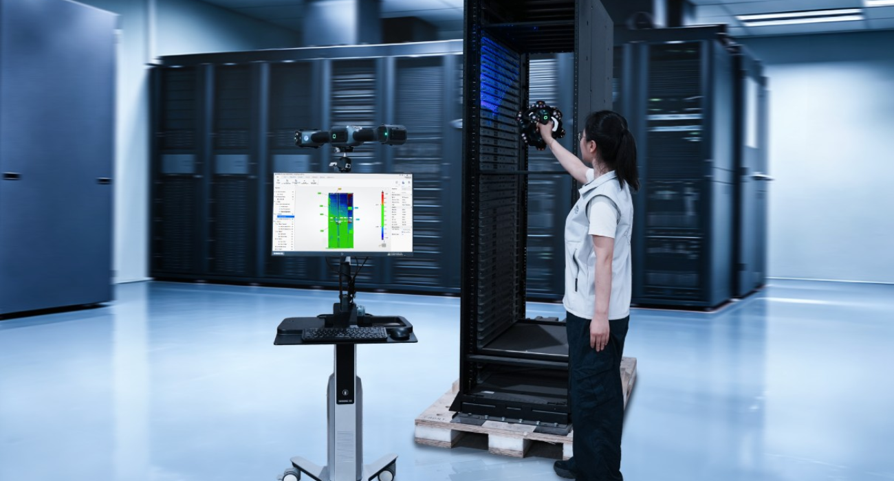 Shining 3D FreeScan Trak Nova+ for 3D scanning large structures
