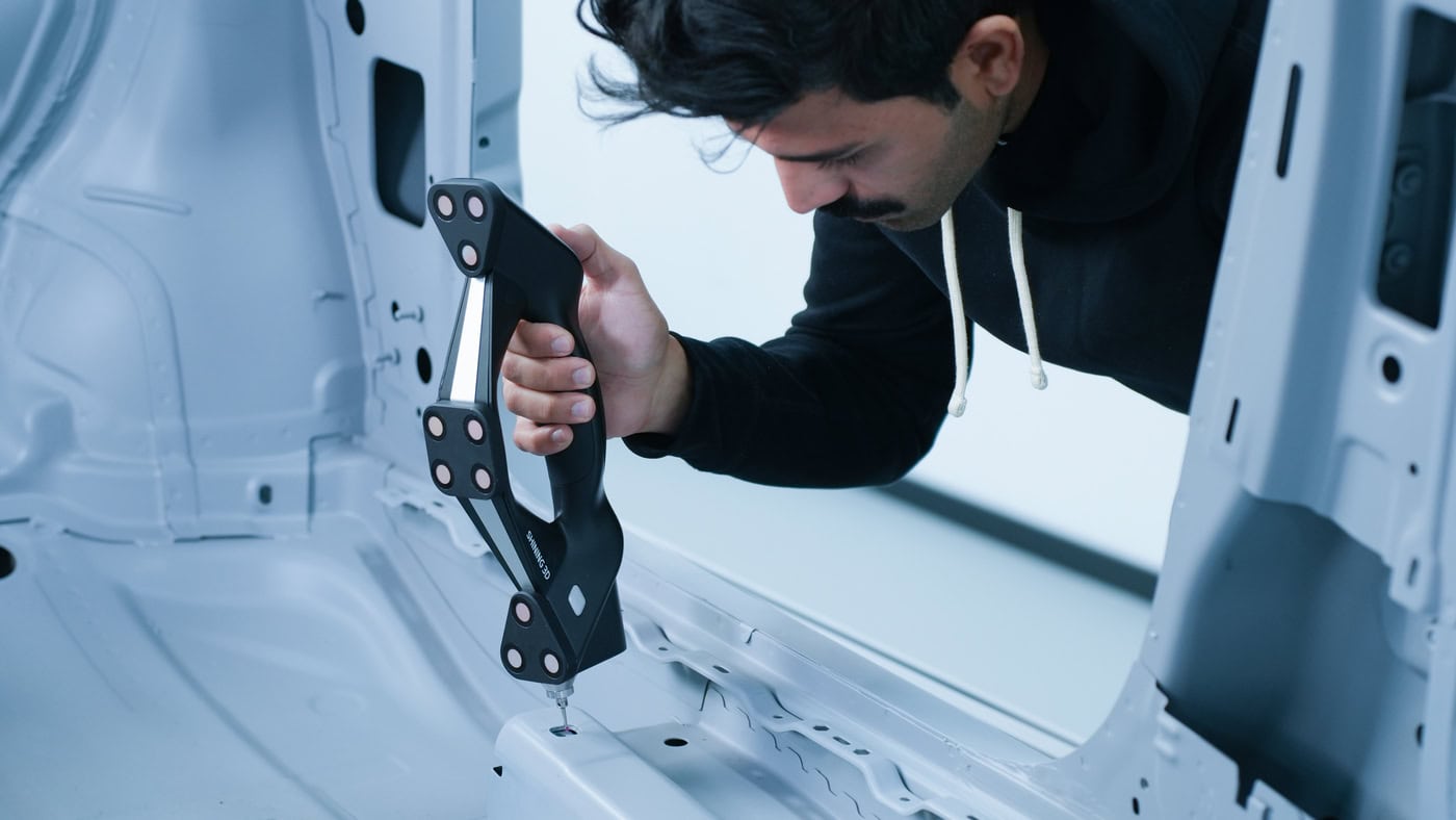 FreeScan Trak ProW optical system