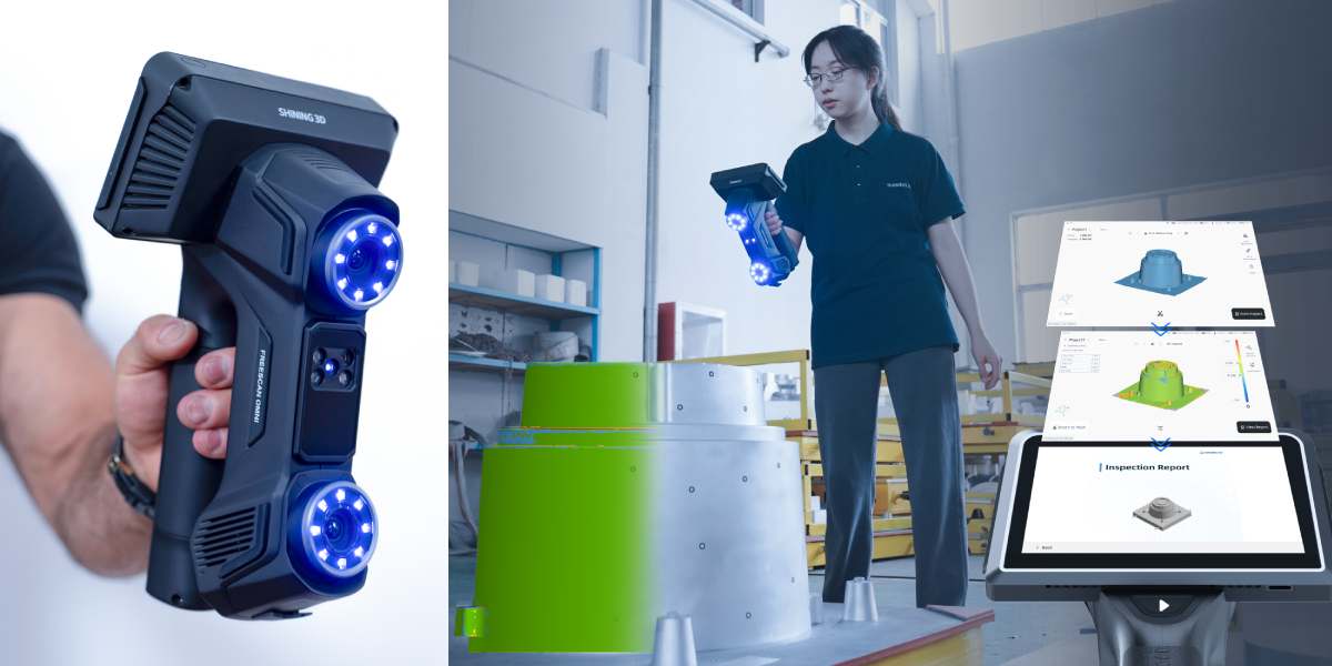 Application areas of the SHINING 3D FreeScan Omni 3D scanner