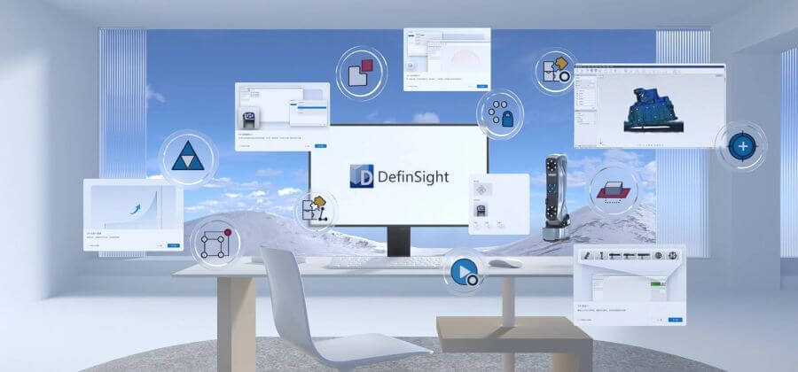 Screenshot of the DefinSight software platform user interface.