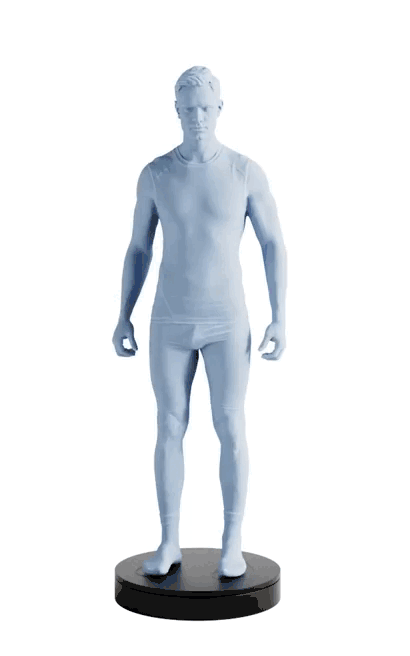 Full scan of a person in 2 minutes